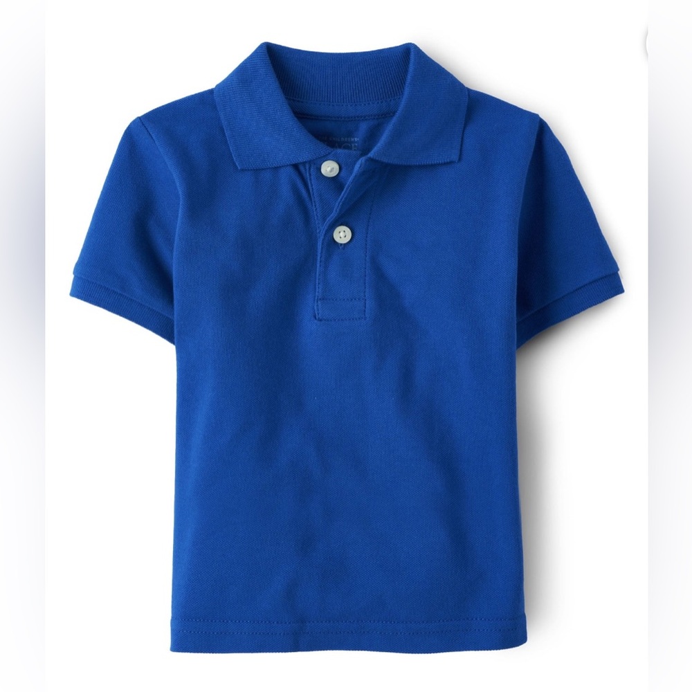 The Children's Place Toddler Uniform Soft Pique Short Sleeve Polo! Size 2T.